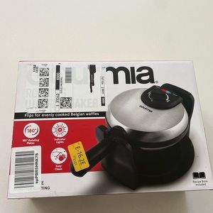 Brand new in box gourmia waffle maker